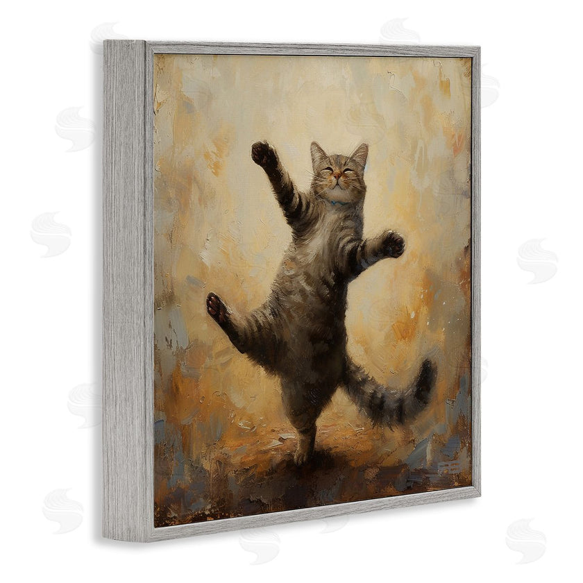 Roozbeh Bahramali | Dancing Tabby Cat