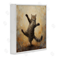 Roozbeh Bahramali | Dancing Tabby Cat