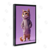 Roozbeh Bahramali | Trendy Cat in Purple