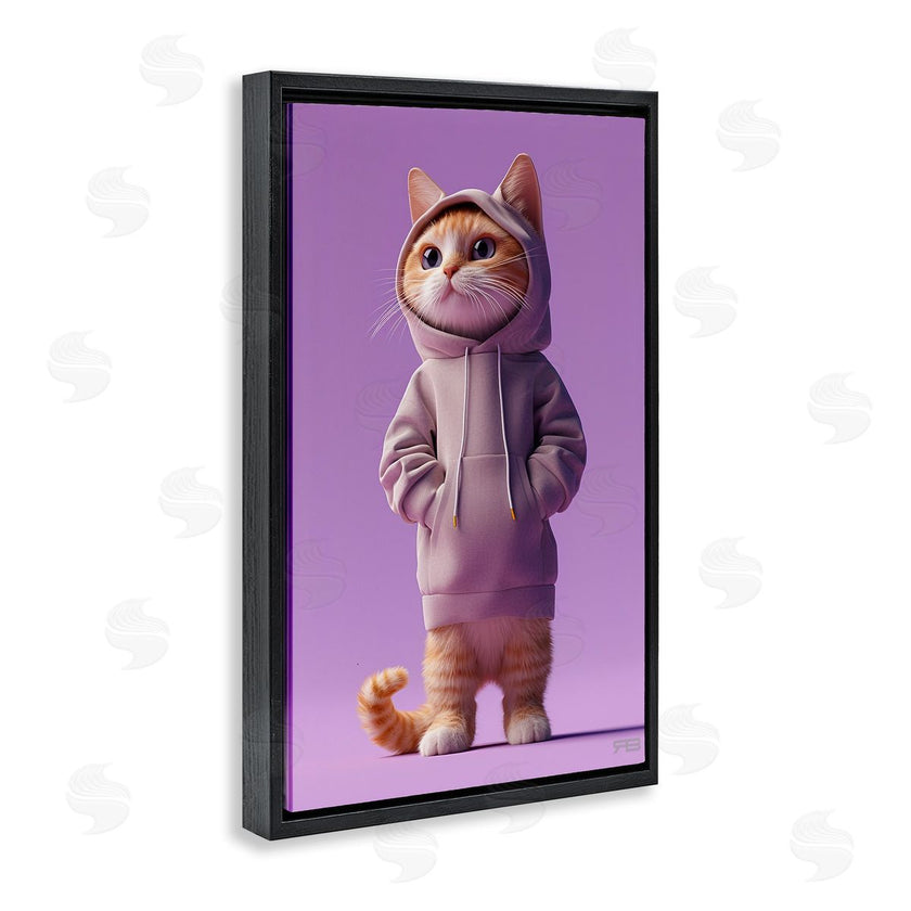 Roozbeh Bahramali | Trendy Cat in Purple