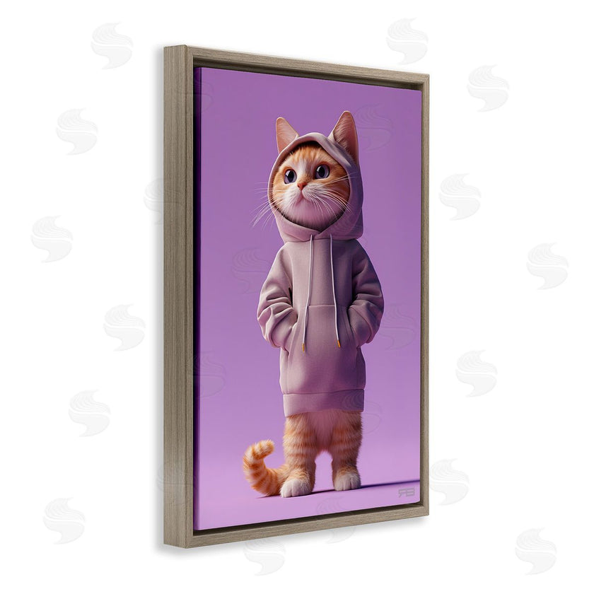 Roozbeh Bahramali | Trendy Cat in Purple