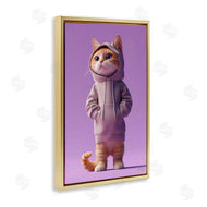 Roozbeh Bahramali | Trendy Cat in Purple