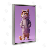 Roozbeh Bahramali | Trendy Cat in Purple