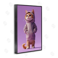 Roozbeh Bahramali | Trendy Cat in Purple