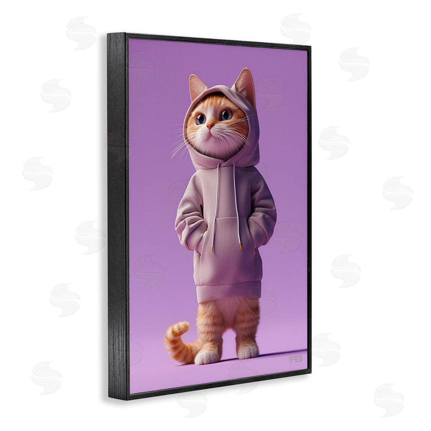 Roozbeh Bahramali | Trendy Cat in Purple