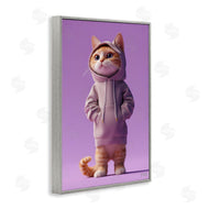 Roozbeh Bahramali | Trendy Cat in Purple