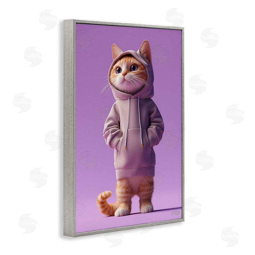Roozbeh Bahramali | Trendy Cat in Purple