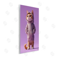 Roozbeh Bahramali | Trendy Cat in Purple