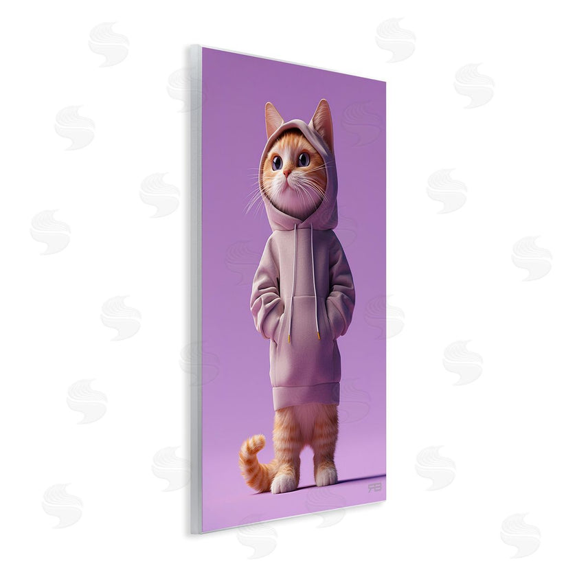 Roozbeh Bahramali | Trendy Cat in Purple