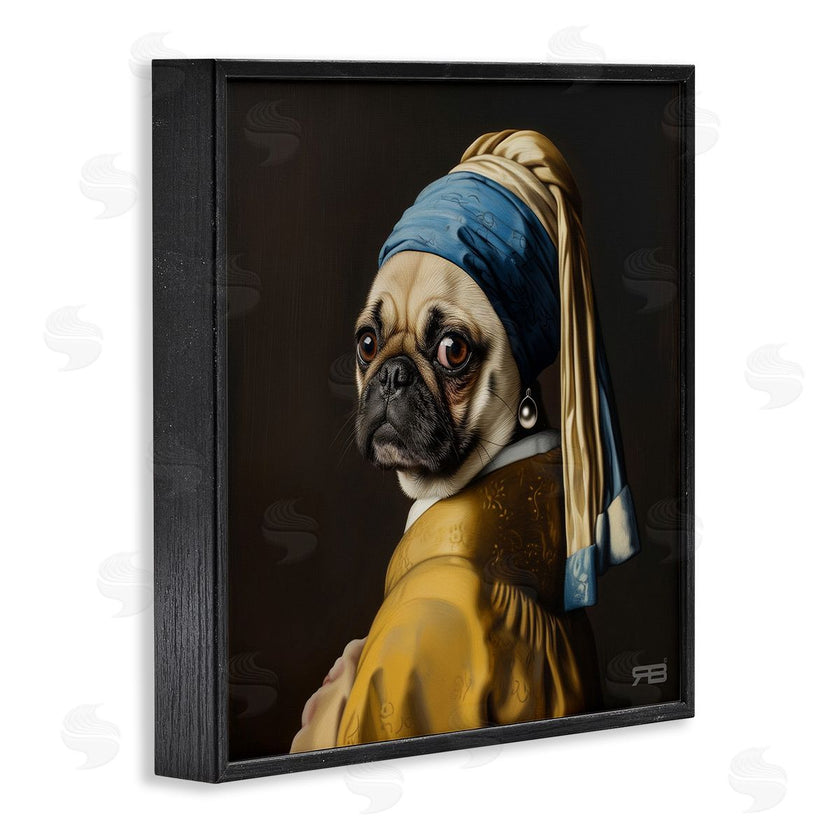 Roozbeh Bahramali | Pearl Earring Classic Dog