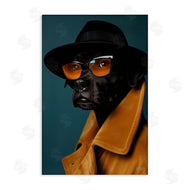 Roozbeh Bahramali | Black Dog in Suit