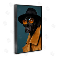 Roozbeh Bahramali | Black Dog in Suit
