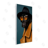 Roozbeh Bahramali | Black Dog in Suit
