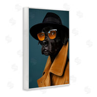 Roozbeh Bahramali | Black Dog in Suit