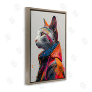 Roozbeh Bahramali | Paint Splatter Cat