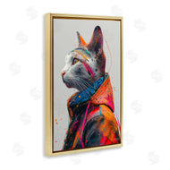 Roozbeh Bahramali | Paint Splatter Cat
