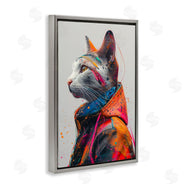 Roozbeh Bahramali | Paint Splatter Cat
