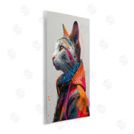 Roozbeh Bahramali | Paint Splatter Cat