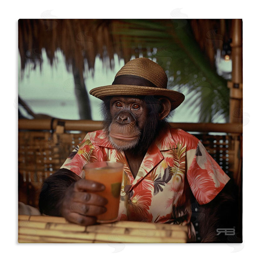 Roozbeh Bahramali | Tropical Vacation Monkey
