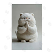 Roozbeh Bahramali | Fluffy Praying Cat