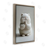 Roozbeh Bahramali | Fluffy Praying Cat