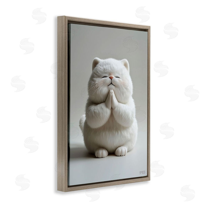 Roozbeh Bahramali | Fluffy Praying Cat