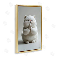 Roozbeh Bahramali | Fluffy Praying Cat