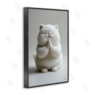 Roozbeh Bahramali | Fluffy Praying Cat