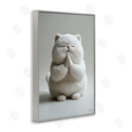 Roozbeh Bahramali | Fluffy Praying Cat