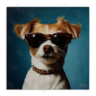 Roozbeh Bahramali | Cool Dog on Blue