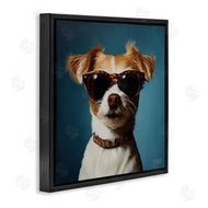 Roozbeh Bahramali | Cool Dog on Blue