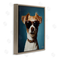 Roozbeh Bahramali | Cool Dog on Blue