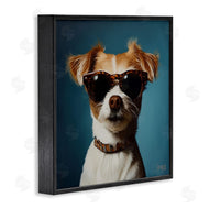 Roozbeh Bahramali | Cool Dog on Blue