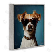 Roozbeh Bahramali | Cool Dog on Blue