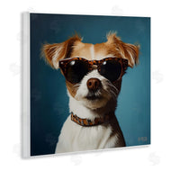 Roozbeh Bahramali | Cool Dog on Blue