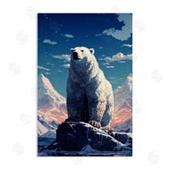 Roozbeh Bahramali | Snowy Polar Bear