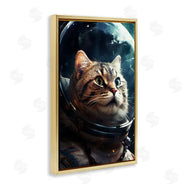 Roozbeh Bahramali | Amazed Astronaut Cat
