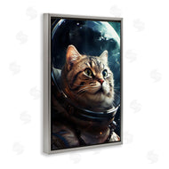 Roozbeh Bahramali | Amazed Astronaut Cat