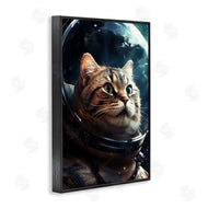 Roozbeh Bahramali | Amazed Astronaut Cat