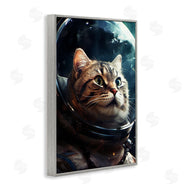Roozbeh Bahramali | Amazed Astronaut Cat