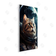 Roozbeh Bahramali | Amazed Astronaut Cat