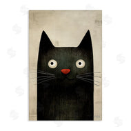 Roozbeh Bahramali | Smiling Black Cat