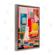 Roozbeh Bahramali | Cat in Eclectic Interior