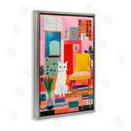 Roozbeh Bahramali | Cat in Eclectic Interior