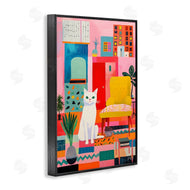 Roozbeh Bahramali | Cat in Eclectic Interior