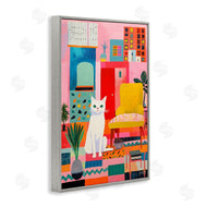 Roozbeh Bahramali | Cat in Eclectic Interior