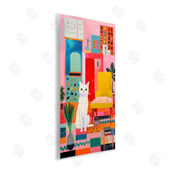 Roozbeh Bahramali | Cat in Eclectic Interior