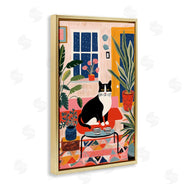 Roozbeh Bahramali | Eclectic Living Room Cat
