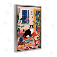 Roozbeh Bahramali | Eclectic Living Room Cat
