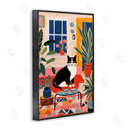 Roozbeh Bahramali | Eclectic Living Room Cat